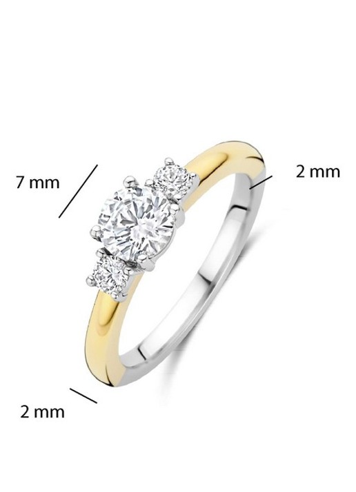 TI SENTO - Milano Ring verguld 1796ZY - detail 3 goud