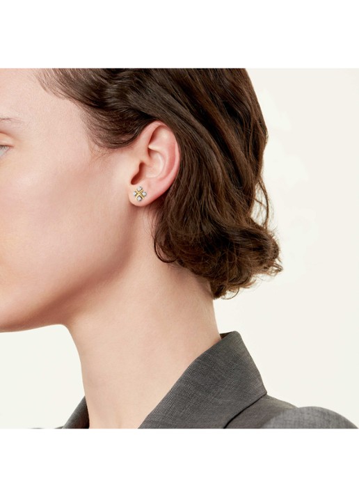 Tiffany & Co. 16 Stone oorstekers van 18 karaat geelgoud met diamant 85118 - detail undefined