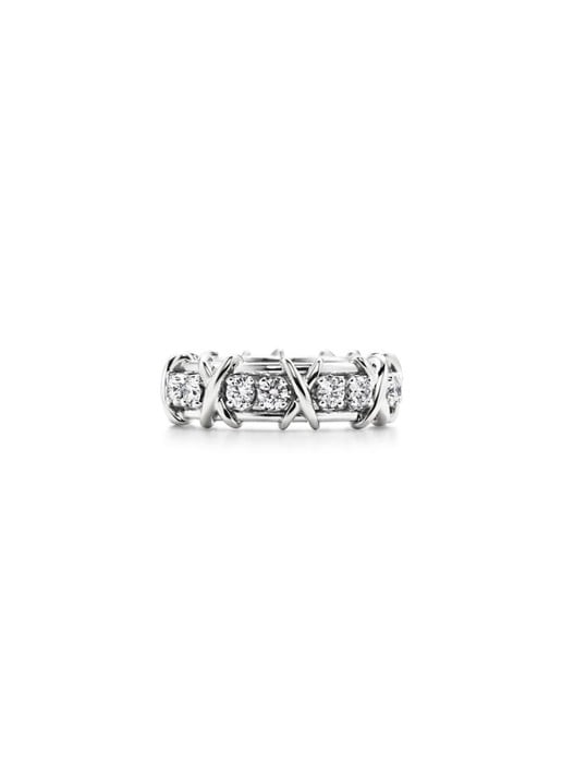 Tiffany & Co. 16 Stone ring met diamant 28954