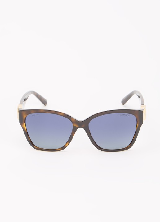 Tiffany & Co. Butterfly zonnebril gepolariseerd TF 4254U - detail 2 donkerblauw