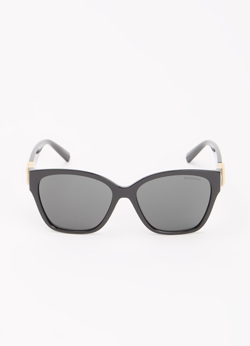Tiffany & Co. Butterfly zonnebril TF 4254U - detail 2 donkergrijs