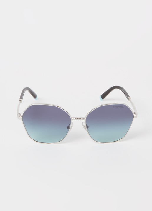 Tiffany & Co. Butterfly zonnebril TF3081 - voorkant 2 zilver