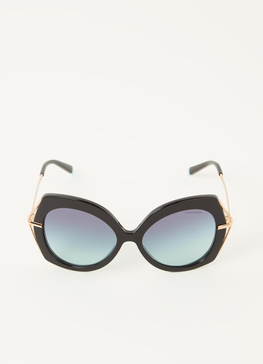Tiffany & Co. Butterfly zonnebril TF4169 - voorkant 2 goud