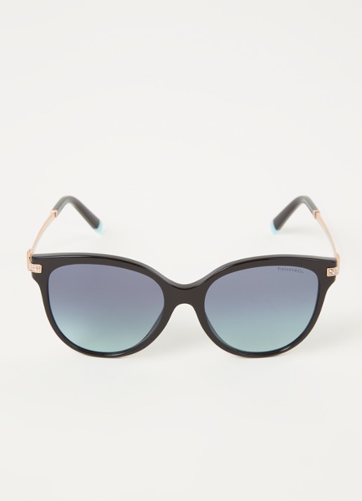 Tiffany & Co. Butterfly zonnebril TF4193B   - voorkant 4 zwart