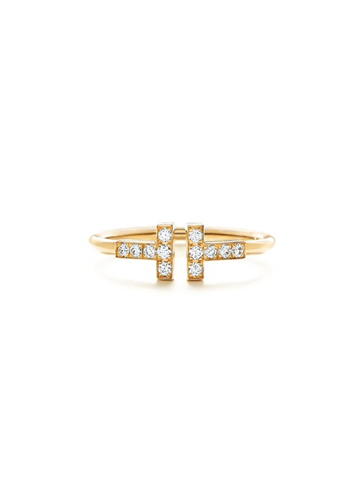 Tiffany & Co. Diamant Wire ring van 18 karaat geelgoud 69761 - voorkant 3 undefined
