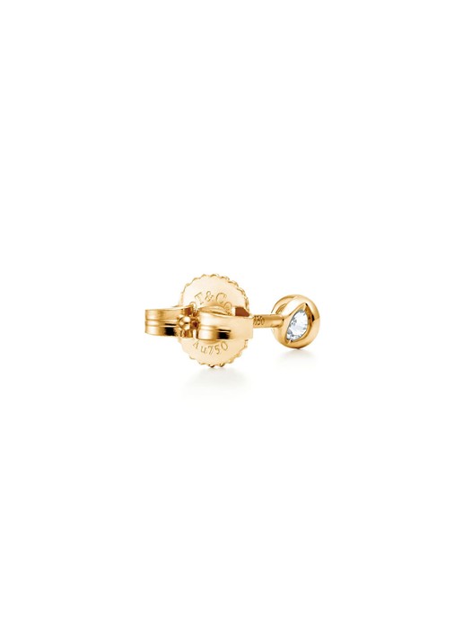 Tiffany & Co. Diamonds by the Yard oorknopjes van 18 karaat geelgoud met diamant 17730 - detail 2 undefined