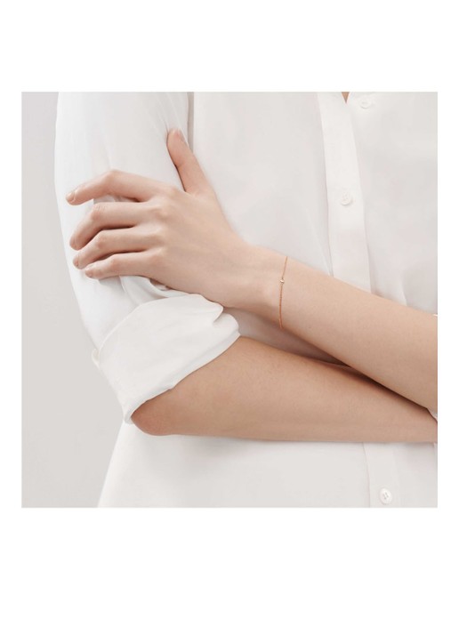 Tiffany & Co. Diamonds by the Yard schakelarmband van 18 karaat roségoud met diamant 68054 - detail undefined
