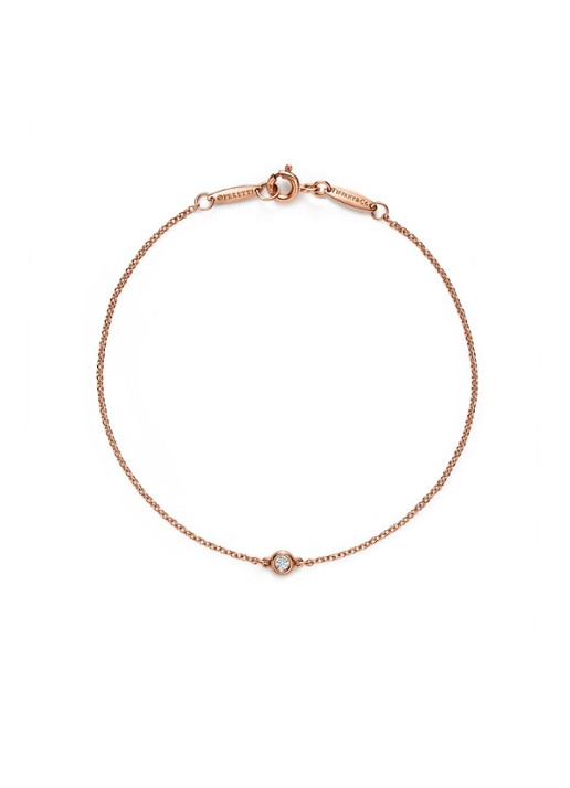 Tiffany & Co. Diamonds by the Yard schakelarmband van 18 karaat roségoud met diamant 68054