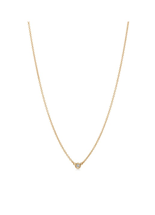 Tiffany & Co. Diamonds by the Yard Single ketting van 18 karaat geelgoud met diamant 18852 - voorkant 4 undefined