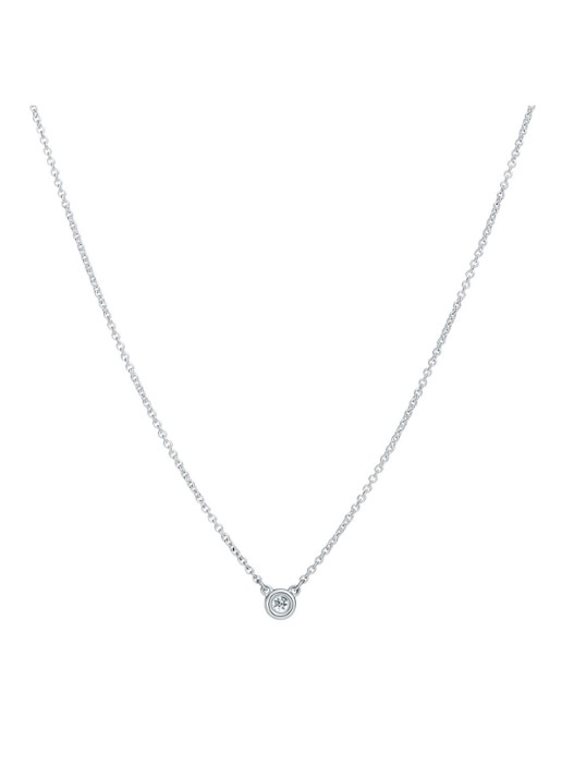 Tiffany & Co. Diamonds by the Yard Single ketting van sterling zilver met diamant 59714 - voorkant 2 undefined