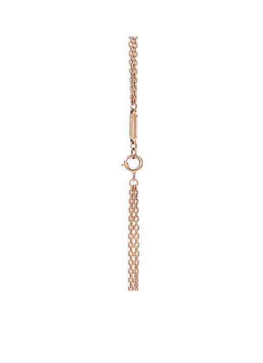 Tiffany & Co. Double Link ketting van 18 karaat roségoud met hanger 57455 - detail 4 undefined