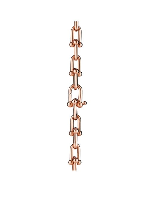Tiffany & Co. Graduated Link schakelketting van 18 karaat roségoud 45267 - detail 2 undefined