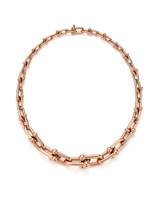 Tiffany & Co. Graduated Link schakelketting van 18 karaat roségoud 45267 - voorkant 5 undefined