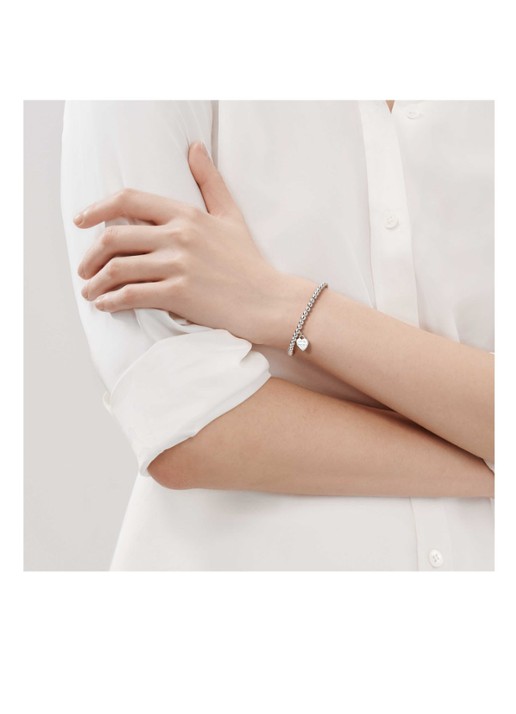 Tiffany & Co. Heart Tag kralenarmband van sterling zilver 50245 - detail undefined