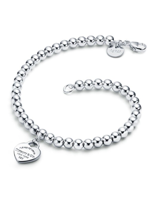 Tiffany & Co. Heart Tag kralenarmband van sterling zilver 50245 - detail 2 undefined