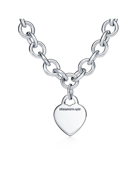 Tiffany & Co. Heart Tag Link schakelketting van sterling zilver 40989 - voorkant 4 undefined