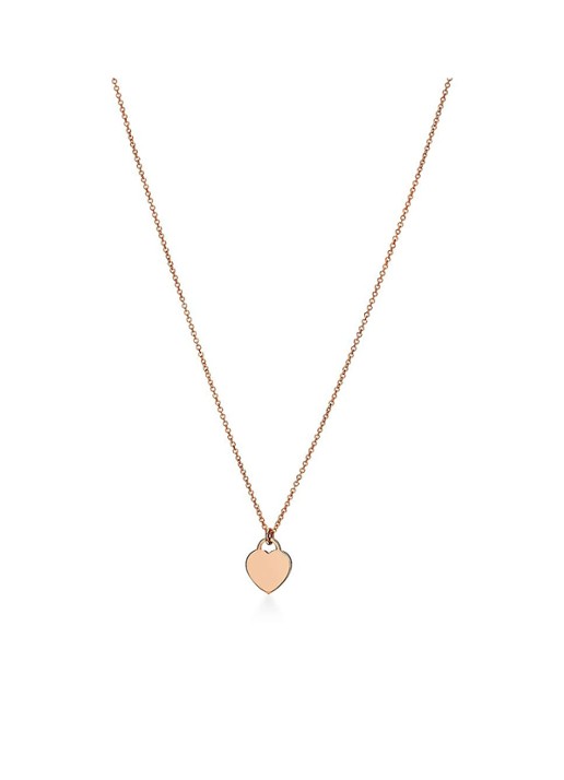 Tiffany & Co. Heart Tag Mini ketting van 18 karaat roségoud 77759 - detail 2 undefined