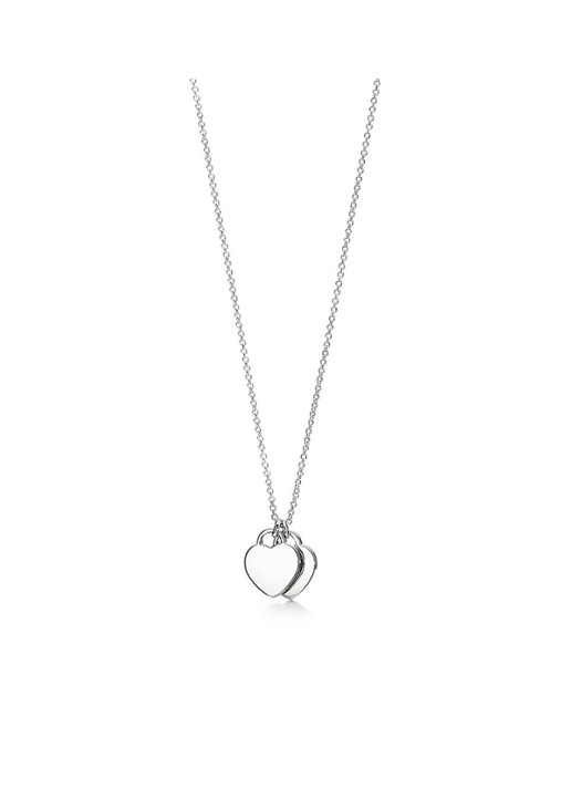 Tiffany & Co. Heart Tag Mini ketting van sterling zilver met diamant 52675 - voorkant 5 undefined