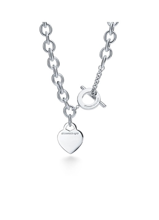 Tiffany & Co. Heart Tag Toggle schakelketting van sterling zilver 47822 - voorkant 4 undefined