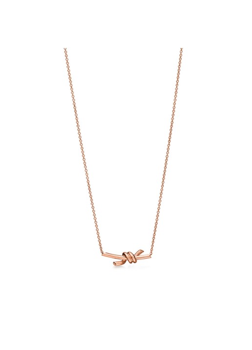 Tiffany & Co. Knot Small ketting van 18 karaat roségoud 84885
