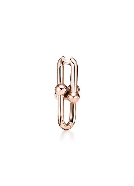 Tiffany & Co. Link Small oorhangers van 18 karaat roségoud 74580 - voorkant 4 undefined