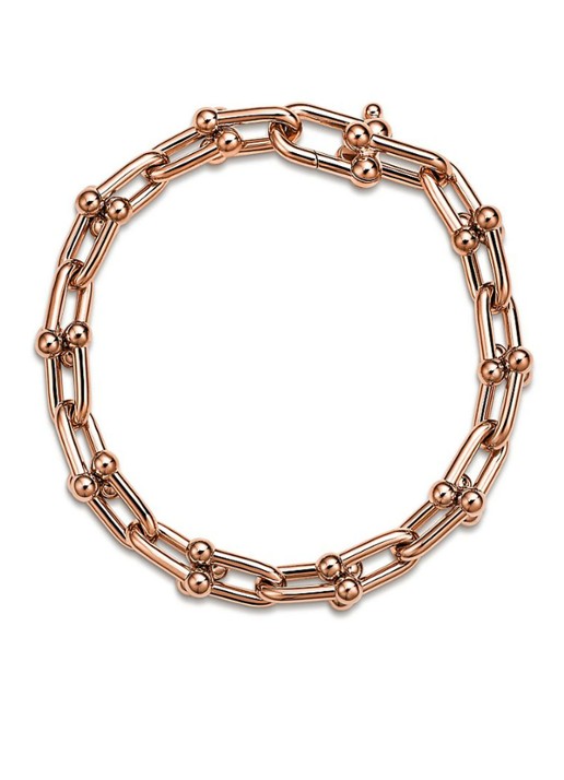 Tiffany & Co. Medium Link schakelarmband van 18 karaat roségoud 76342