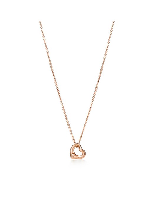 Tiffany & Co. Open Heart ketting van 18 karaat roségoud 22376