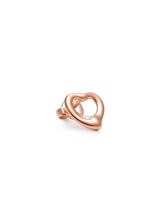 Tiffany & Co. Open Heart oorknopjes van 18 karaat roségoud, 11 mm 59089 - voorkant 4 undefined