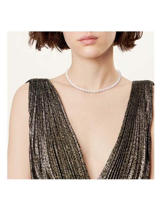 Tiffany & Co. Parelketting van 18 karaat witgoud met Akoya parel  63975 - detail undefined