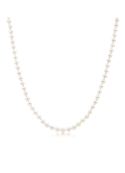 Tiffany & Co. Parelketting van 18 karaat witgoud met  Akoya parel 63977