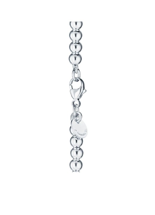 Tiffany & Co. Pink Heart Tag Bead kralenarmband van sterling zilver, 4 mm 67427 - detail 3 undefined