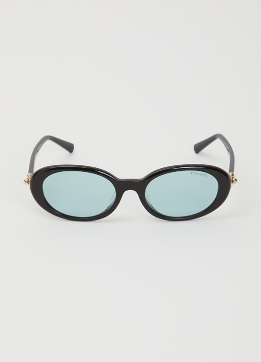 Tiffany & Co. Retro zonnebril TF4242D - detail 2 zwart