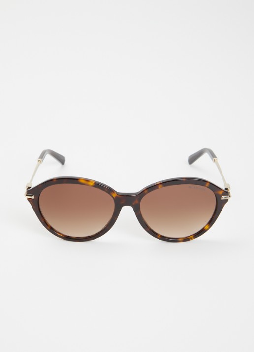 Tiffany & Co. Retro zonnebril TF4259 - detail 2 bruin