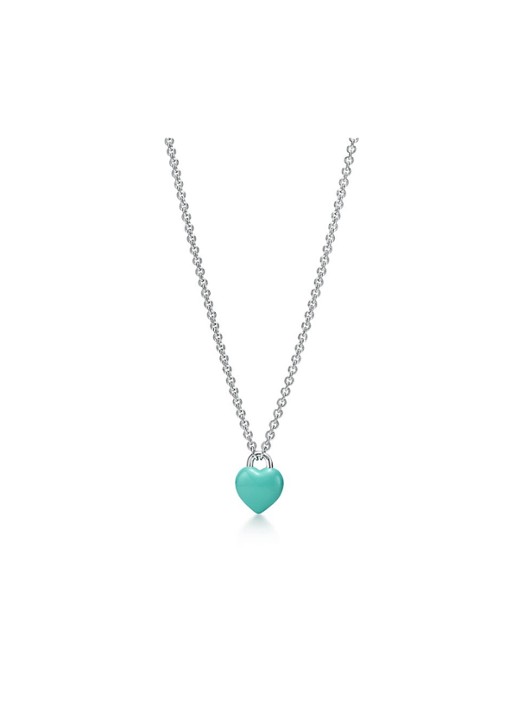 Tiffany & Co. Return to Tiffany® Full Heart ketting van sterling zilver met Tiffany Blue® 84605 - detail 2 undefined