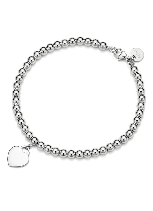 Tiffany & Co. Return to Tiffany™ Heart Tag armband van sterling zilver met diamant 18466 - voorkant 6 undefined