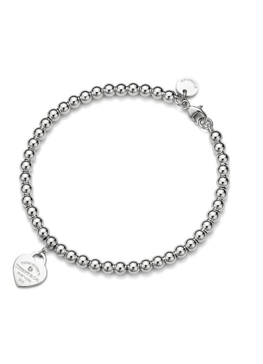 Tiffany & Co. Return to Tiffany™ Heart Tag armband van sterling zilver met diamant 18466