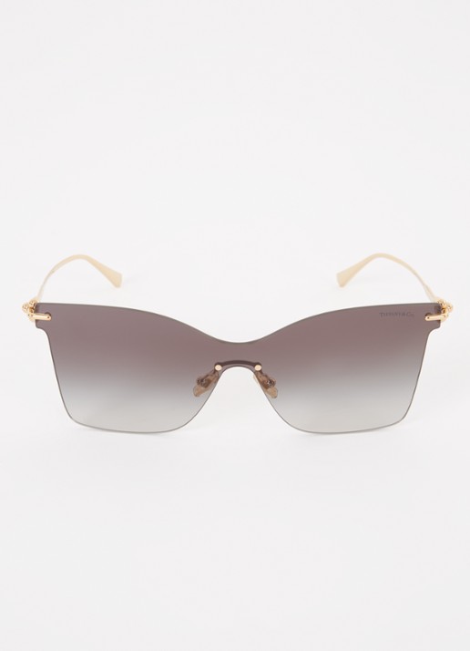Tiffany & Co. Shield zonnebril TF3103K - detail goud
