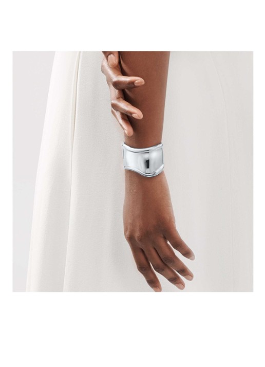 Tiffany & Co. Small Bone bangle van sterling zilver, 43 mm wide 52422 - detail undefined