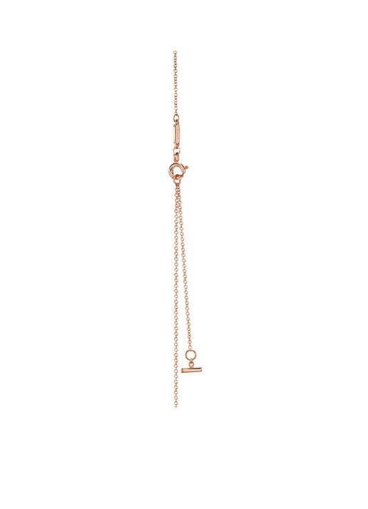 Tiffany & Co. Smile Mini ketting van 18 karaat roségoud met diamant en hanger 40249 - detail 2 undefined