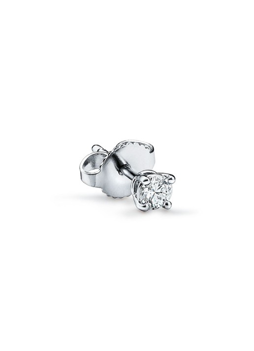 Tiffany & Co. Solitaire oorknopjes van platina met diamant 68338 - voorkant 4 undefined