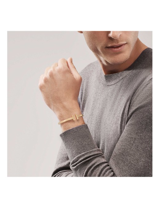 Tiffany & Co. Square Medium bangle van 18 karaat geelgoud 69746 - detail 2 undefined