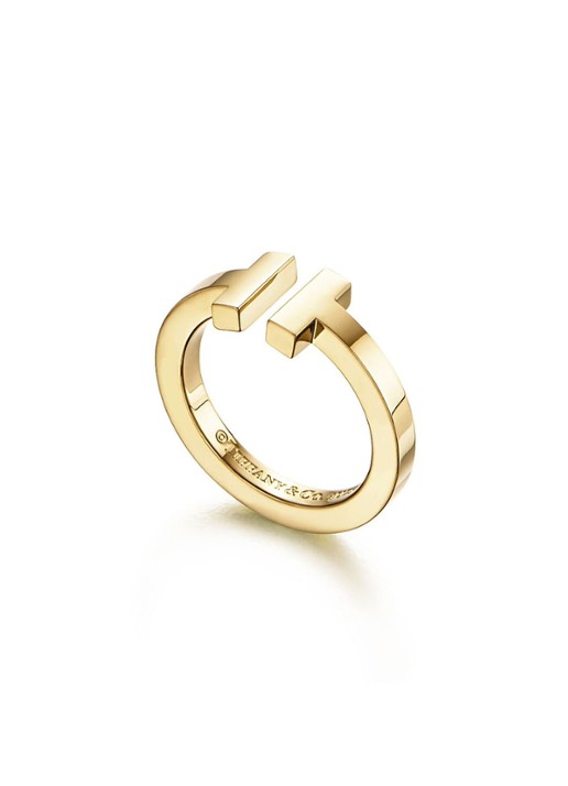 Tiffany & Co. Square ring van 18 karaat geelgoud 69841 - voorkant 3 undefined