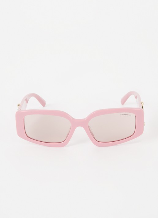 Tiffany & Co. Steve Mcqueen zonnebril TF4208U - detail roze