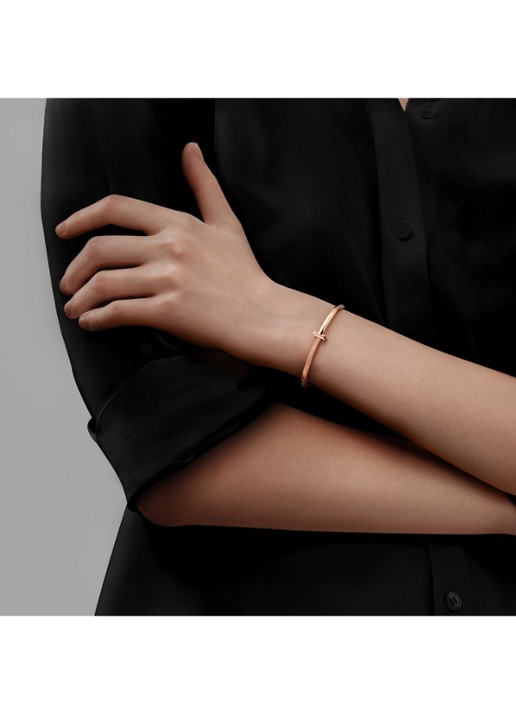 Tiffany & Co. T1 bangle van 18 karaat roségoud 67935 - achterkant 8 undefined