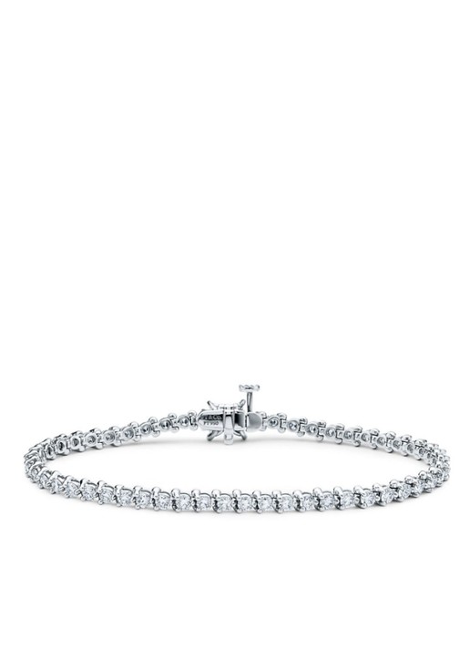 Tiffany & Co. Tennisarmband van platina met diamant 15889 - voorkant 2 undefined