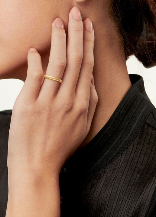 Tiffany & Co. Tiffany Forever Wedding Band ring van 18 karaat geelgoud 3278 - detail 2 undefined
