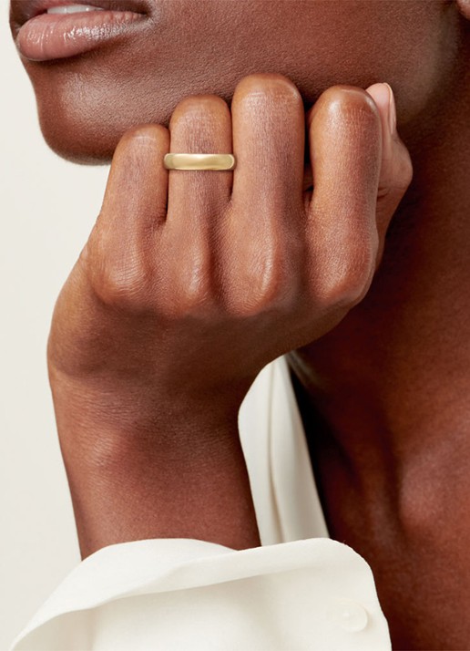 Tiffany & Co. Tiffany Forever Wedding Band ring van 18 karaat geelgoud 3293 - detail undefined
