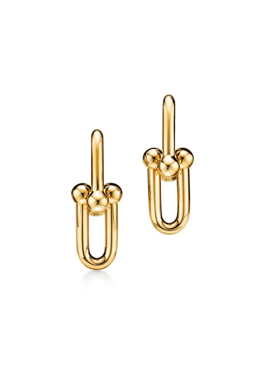Tiffany & Co. Tiffany HardWear Medium Link oorhangers van 18 karaat geelgoud 81775
