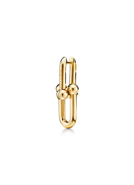 Tiffany & Co. Tiffany HardWear Medium Link oorhangers van 18 karaat geelgoud 81775 - voorkant 2 undefined