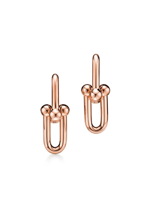 Tiffany & Co. Tiffany HardWear Medium Link oorhangers van 18 karaat roségoud 81776